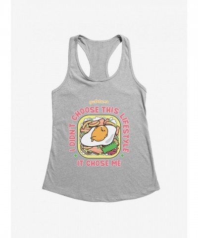 Gudetama Gude Vibes Girls Cotton Blend Tank Top