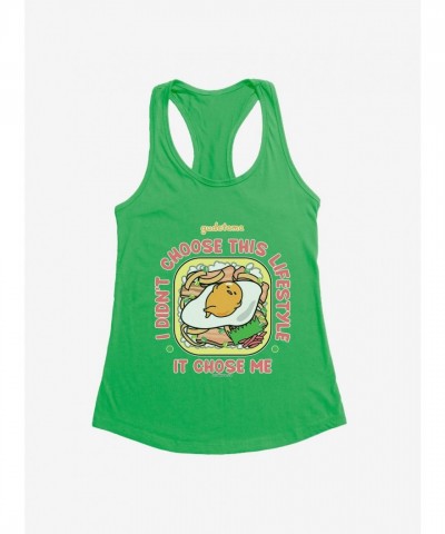 Gudetama Gude Vibes Girls Cotton Blend Tank Top