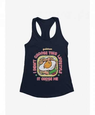 Gudetama Gude Vibes Girls Cotton Blend Tank Top