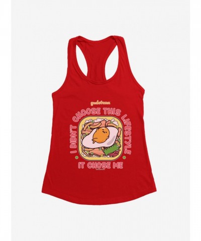 Gudetama Gude Vibes Girls Cotton Blend Tank Top