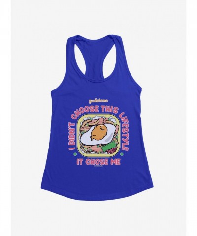 Gudetama Gude Vibes Girls Cotton Blend Tank Top