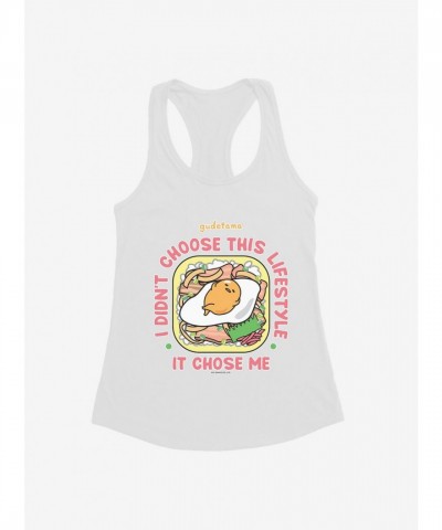 Gudetama Gude Vibes Girls Cotton Blend Tank Top
