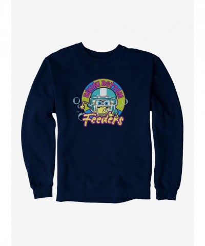 SpongeBob SquarePants Men's Bikini Bottom Feeders Fleece Sweatshirt