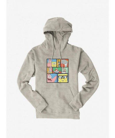 SpongeBob Bikini Bottom Friends Men's Heavyweight Hoodie
