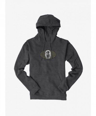 Hieroglyphic Design Hoodie for Men