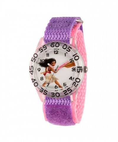 Moana Time Teaching Watch for Kids - Comfortable Nylon Strap