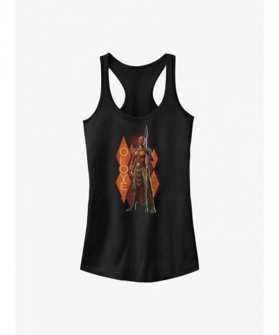 Marvel Okoye Hero Shot Girls Tank Top - Black