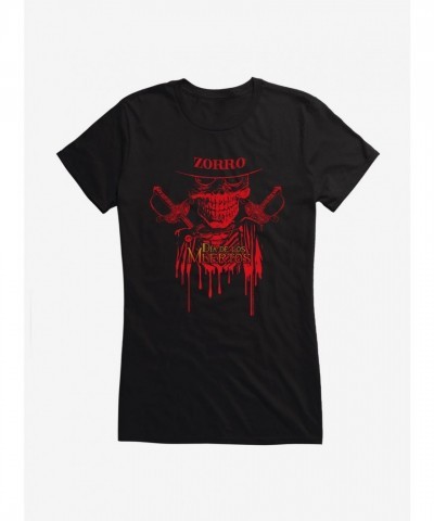 Zorro Day of the Dead Junior T-Shirt