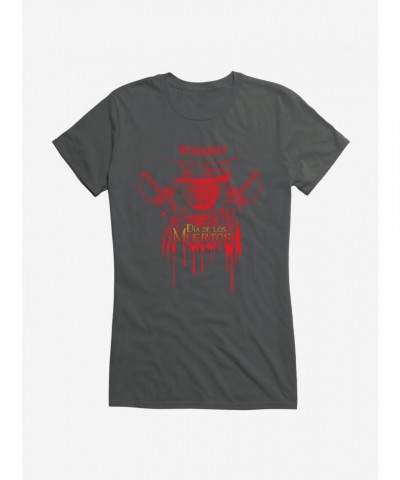 Zorro Day of the Dead Junior T-Shirt