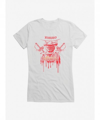 Zorro Day of the Dead Junior T-Shirt