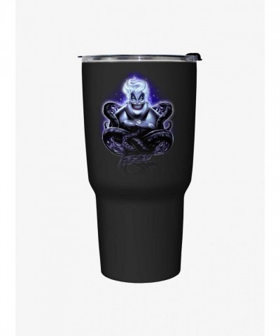 Disney Ursula Sea Witch Travel Mug in Black - 27oz Stainless Steel