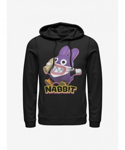 Super Mario Nabbit Unisex Hoodie - Stylish Black