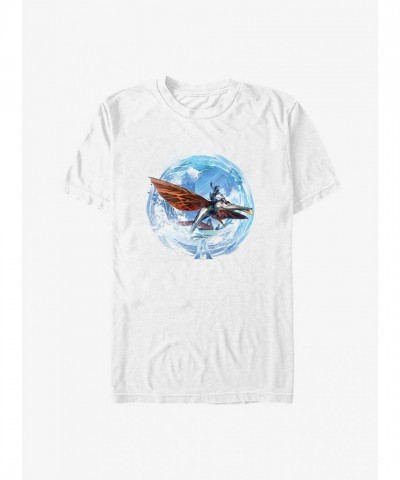 Avatar Water Banshee Emblem T-Shirt - White Men's