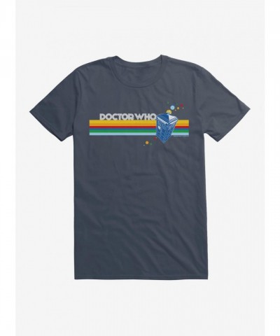 Doctor Who TARDIS Rainbow Stripe T-Shirt for Men