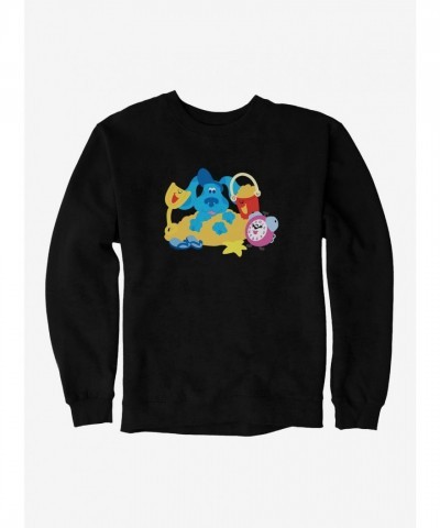 Blue's Clues Group Beach Day Unisex Sweater