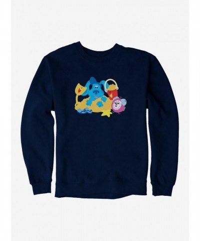 Blue's Clues Group Beach Day Unisex Sweater