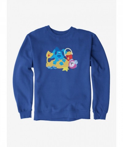 Blue's Clues Group Beach Day Unisex Sweater