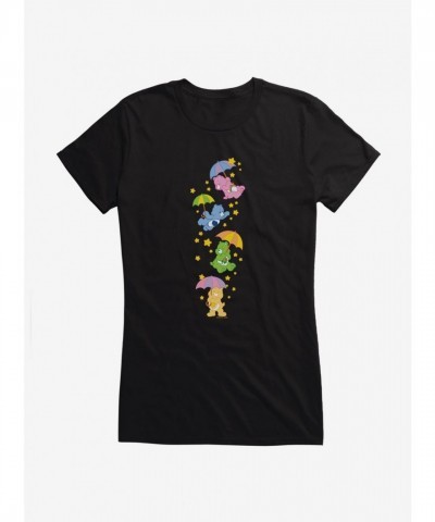 Care Bears Falling Stars Lightweight T-Shirt for Girls