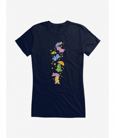 Care Bears Falling Stars Lightweight T-Shirt for Girls