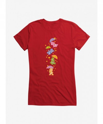 Care Bears Falling Stars Lightweight T-Shirt for Girls