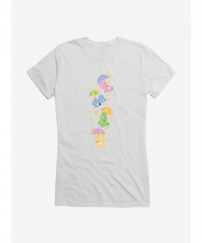 Care Bears Falling Stars Lightweight T-Shirt for Girls