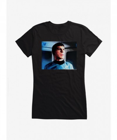 Star Trek Spock Inspired Lightweight Girls T-Shirt