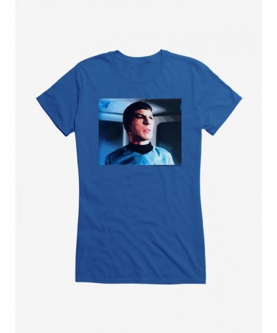 Star Trek Spock Inspired Lightweight Girls T-Shirt