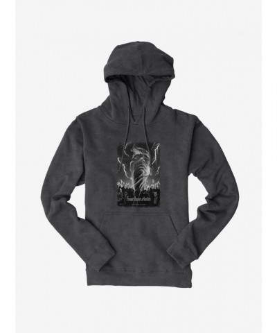 Frankenstein Lightning Design Men's Cotton Hoodie