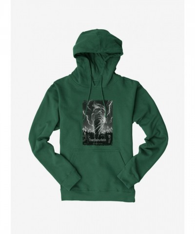 Frankenstein Lightning Design Men's Cotton Hoodie
