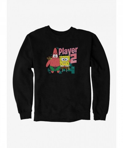 SpongeBob SquarePants Unisex Player 2 Duo Sweatshirt