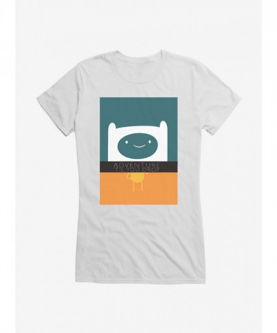 Adventure Time Inspired Girls T-Shirt - Soft Cotton Tee