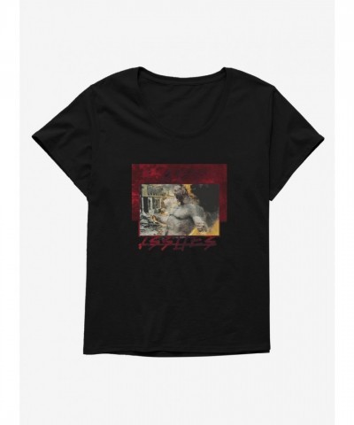 The Umbrella Academy Dad Issues Plus Size Girls Scoop Neck T-Shirt