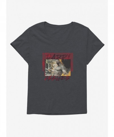 The Umbrella Academy Dad Issues Plus Size Girls Scoop Neck T-Shirt