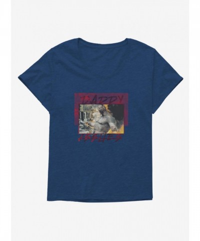 The Umbrella Academy Dad Issues Plus Size Girls Scoop Neck T-Shirt