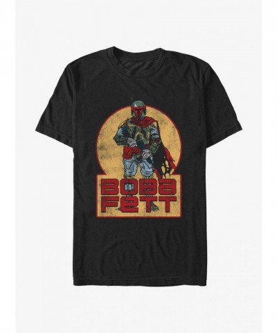 Boba Fett Star Wars Vintage T-Shirt - Black Unisex