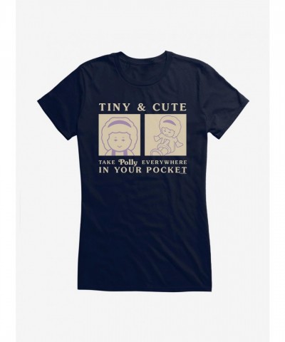Polly Pocket Girls T-Shirt - Portable Polly for Every Adventure