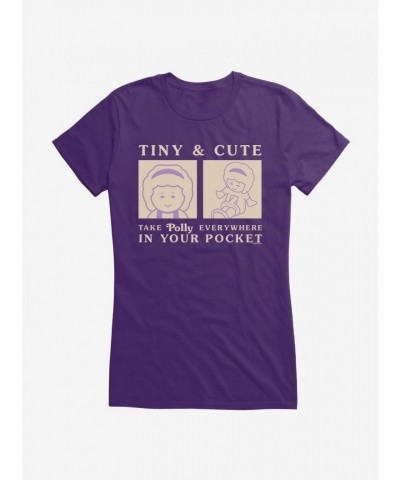 Polly Pocket Girls T-Shirt - Portable Polly for Every Adventure