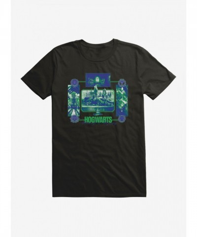 Harry Potter Hogwarts-themed Unisex T-Shirt - Black