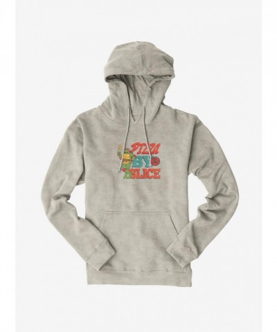 Teenage Mutant Ninja Turtles Hoodie for Men with Pizza Slice Print