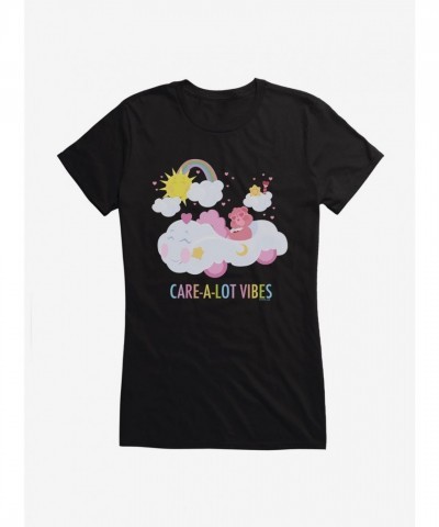 Care Bears Love Car Girls T-Shirt by Ashley Taylor - Junior Sizes