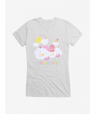 Care Bears Love Car Girls T-Shirt by Ashley Taylor - Junior Sizes