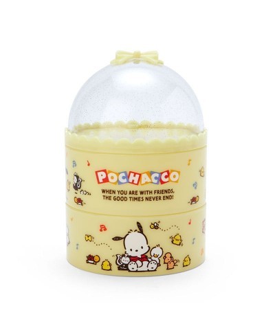 Pochacco Cute 3-Tier Clear Dome Accessory Case for Girls