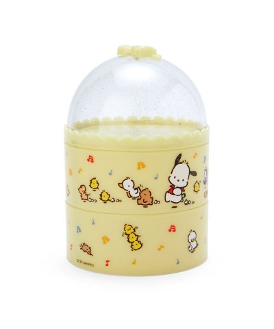 Pochacco Cute 3-Tier Clear Dome Accessory Case for Girls