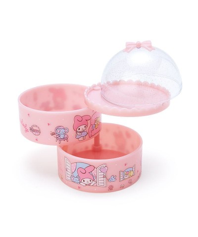 Pochacco Cute 3-Tier Clear Dome Accessory Case for Girls