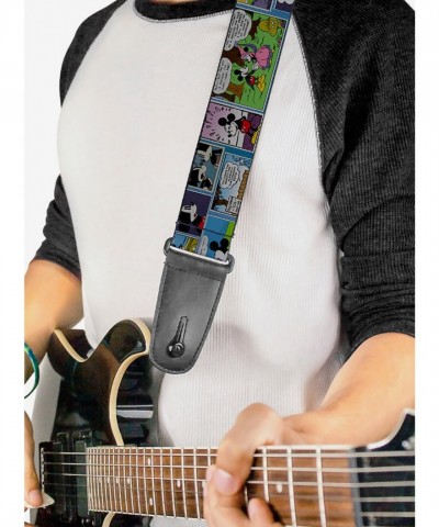 Disney Mickey Mouse and Minnie Marvel Comic Strip Guitar Strap for Kids and Adults