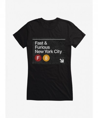 The Fate of the Furious Subway Girls Graphic Tee for Juniors