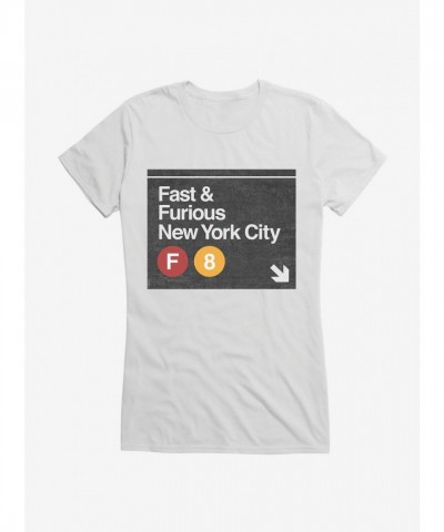 The Fate of the Furious Subway Girls Graphic Tee for Juniors