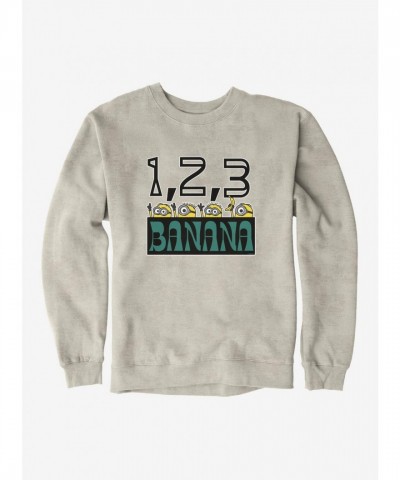 Minions Banana Unisex Sweatshirt - Soft White
