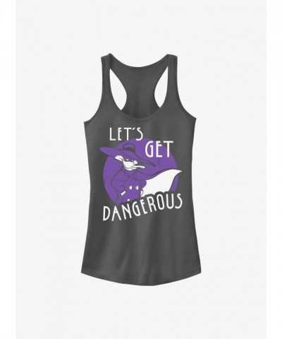 Disney Darkwing Duck Girls Tank Top - Grey
