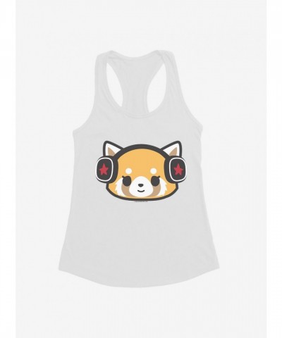 Aggretsuko Metal Headphones Girls Lightweight Tank